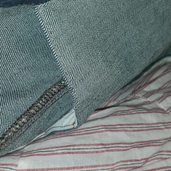 New Tommy Hilfiger Button Down Denim Jean Jacket - Picture 7 of 13